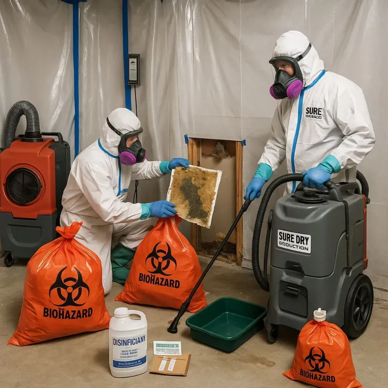 Contaminated Water Handling Protocols process in Aurora, MO