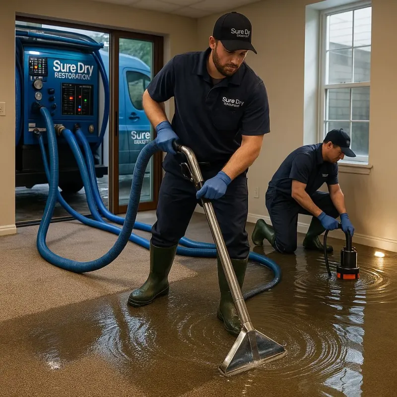 Water Extraction and Removal process in Aurora, MO